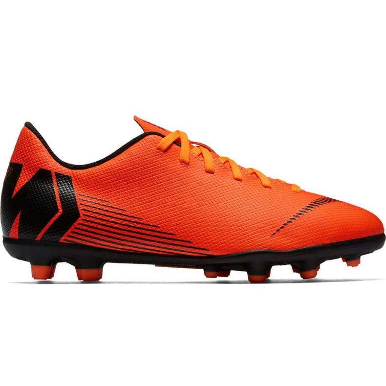 Zapatillas de fútbol Nike Mercurial Vapor 12 Club Mg Jr AH7350-810 naranja naranja