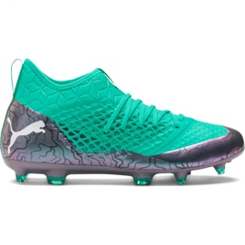 Botas de fútbol Puma Future 2.3 Netfit Fg Ag Color Shift M 104832 01 verde verde