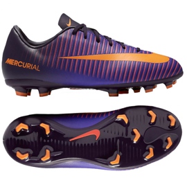 Zapatillas de fútbol Nike Mercurial Vapor Xi Fg Jr 831945-585 púrpura púrpura Zapatillas de fútbol Nike Mercurial Vapor Xi Fg Jr 831945-585 púrpura púrpura