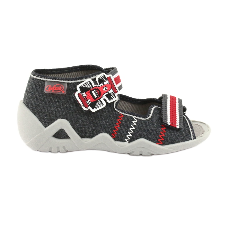 Calzado infantil befado 250P087 rojo gris