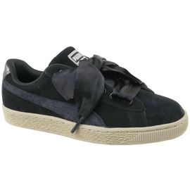 Puma Basket Heart Metallic Safari W 364083-03 negro