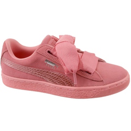 Puma Suede Heart Snk Jr 364918-05 rosado