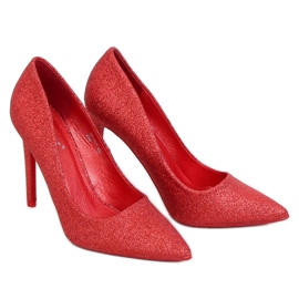 Alfileres rojos brillantes NF-58P Rojo