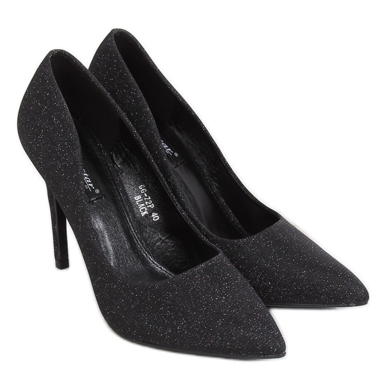 Clavijas iridiscentes negras GG-72P Negra negro