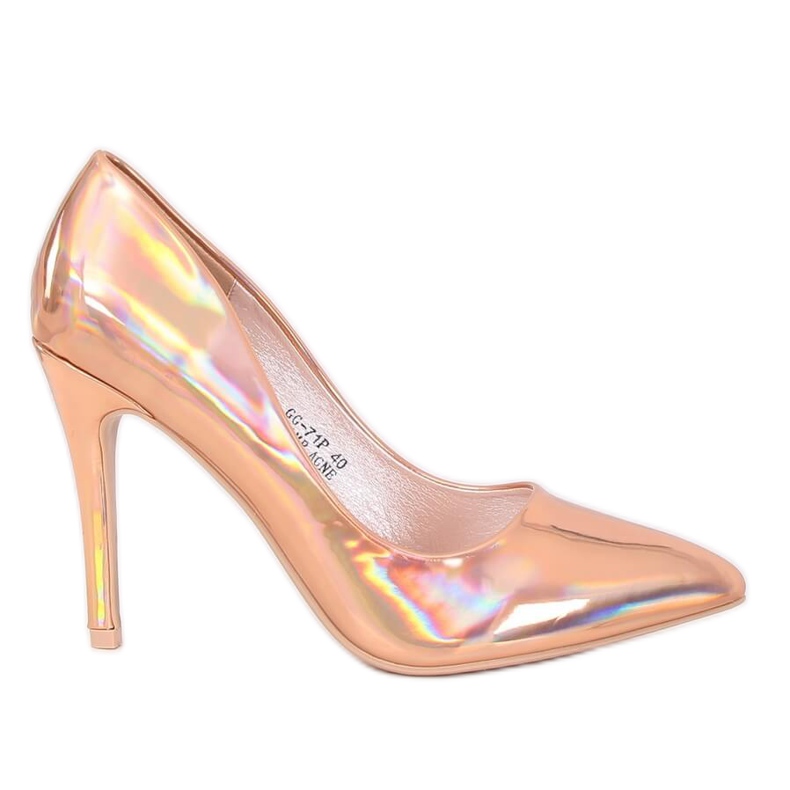 Alfileres metálicos Champagne GG-71P Champagne rosado Alfileres metálicos Champagne GG-71P Champagne rosado