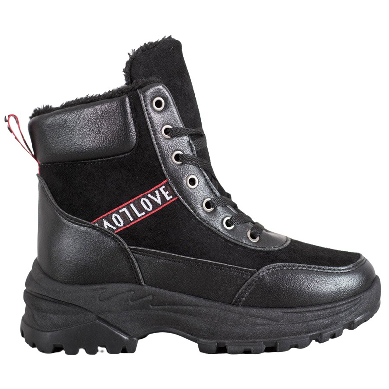 Haver Zapatillas cálidas negro