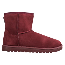 SHELOVET Mukluki clásico rojo