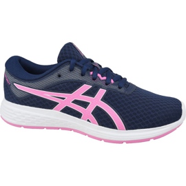 Zapatillas de running Asics Patriot 11 Gs Jr 1014A070-402 azul marino