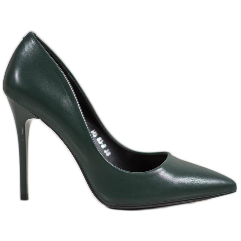 Small Swan Tacones altos sexy verde