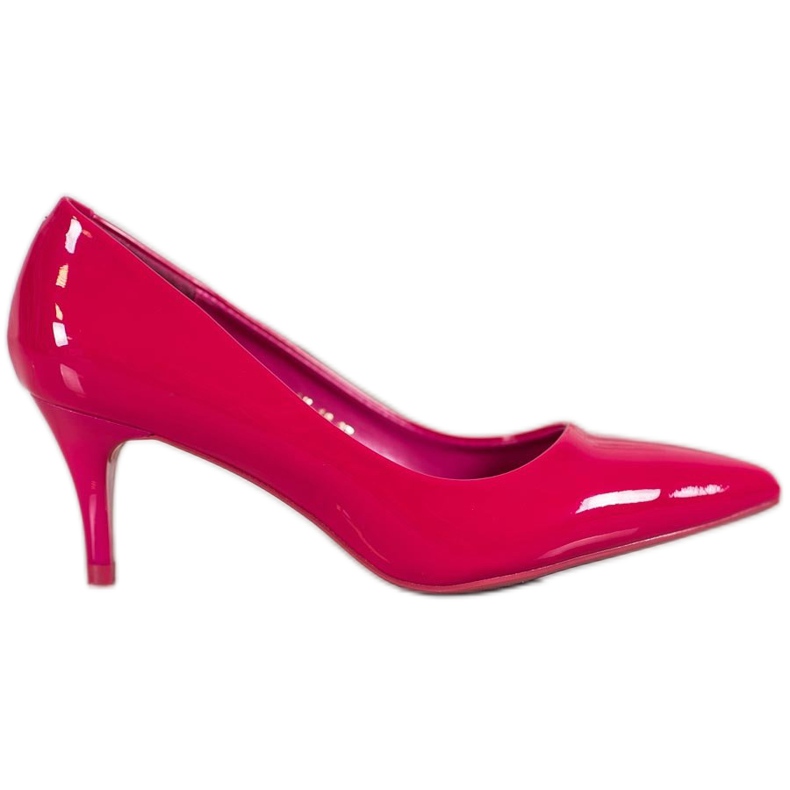 Comer Tacones cómodos barnizados rojo Comer Tacones cómodos barnizados rojo