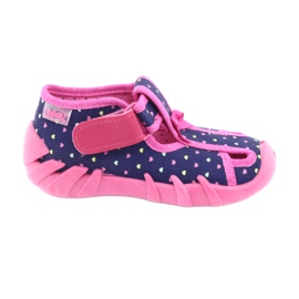Calzado infantil befado 190P092 azul marino rosado