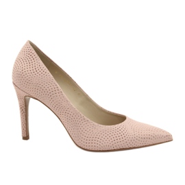 Anis 4716 zapatos de cuero para mujer rosa amarillo Anis 4716 zapatos de cuero para mujer rosa amarillo