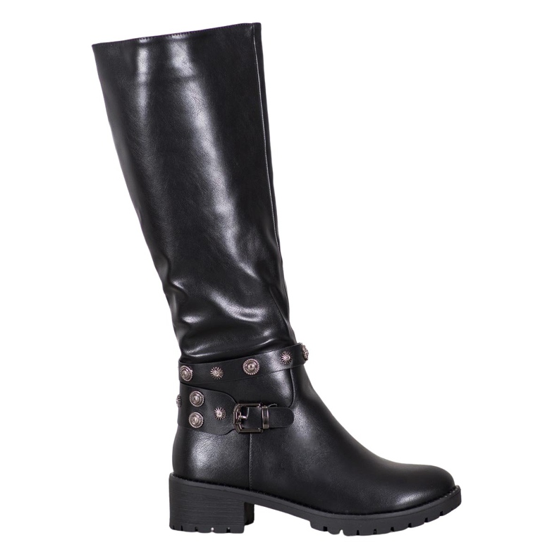 Gogo Chaquetas de montar con jets negro Gogo Chaquetas de montar con jets negro