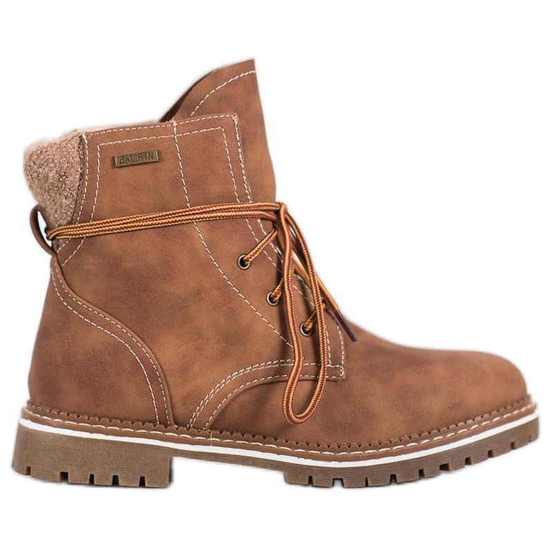 SDS Botas con cordones con aislamiento marrón SDS Botas con cordones con aislamiento marrón