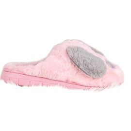 SHELOVET Zapatillas para perros rosa