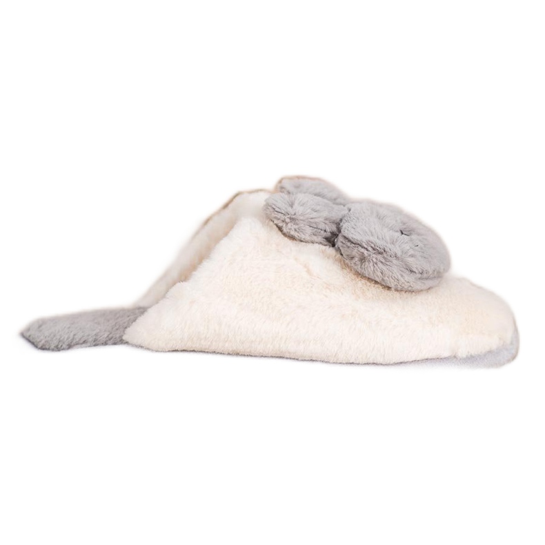 SHELOVET Pantuflas calientes gris