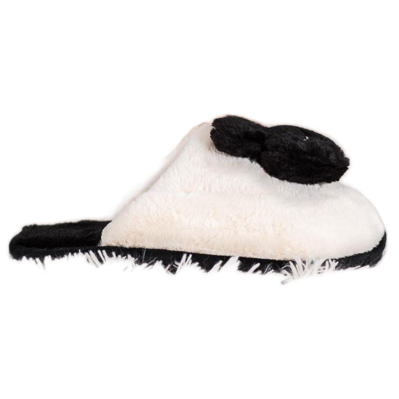 SHELOVET Pantuflas calientes negro