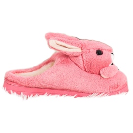SHELOVET Zapatillas de conejos rosa