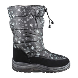 SHELOVET Botas de nieve cálidas negro