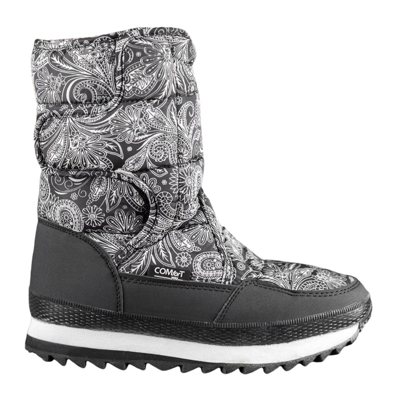 SHELOVET Botas de nieve para el invierno negro