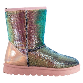 SHELOVET Mukluki con lentejuelas multicolor SHELOVET Mukluki con lentejuelas multicolor