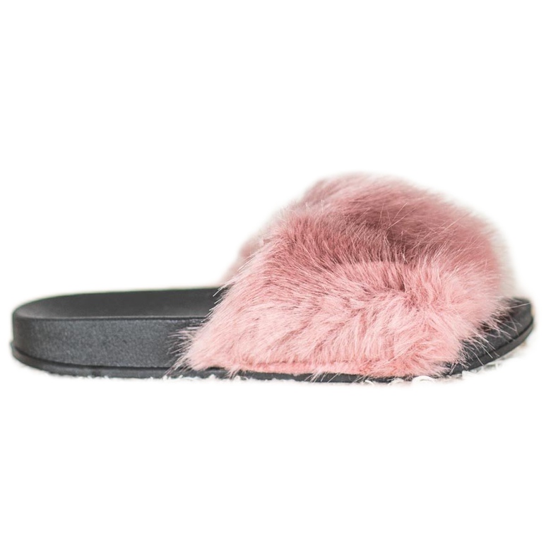 SHELOVET Zapatillas de piel cómodas rosado