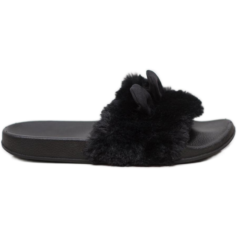 SHELOVET Pantuflas negras negro