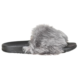 SHELOVET Zapatillas con estilo gris SHELOVET Zapatillas con estilo gris