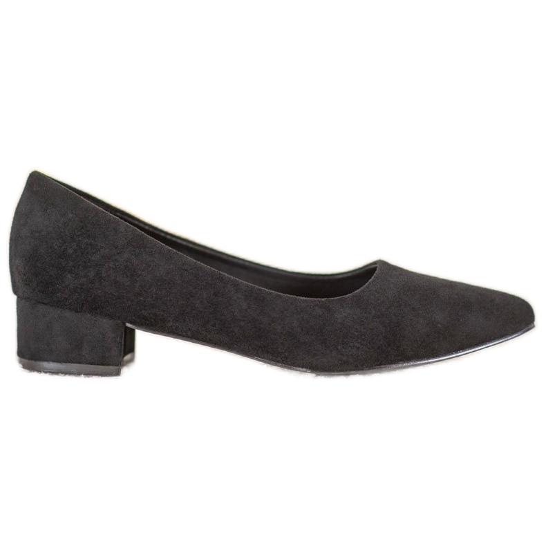 SHELOVET Bombas de tacón plano negro