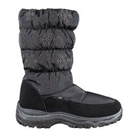 SHELOVET Botas de nieve cálidas en la plataforma negro SHELOVET Botas de nieve cálidas en la plataforma negro