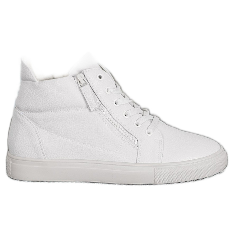Sergio Leone Zapatillas blancas en la plataforma blanco