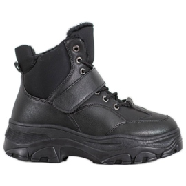 Bona Botines negros de moda