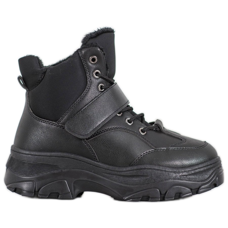 Bona Botines negros de moda