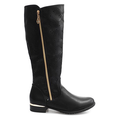 Botas caladas 6769 negro