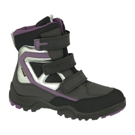 Zapatos de invierno Ecco Xpedition Kids 70464259461 negro púrpura gris