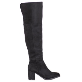 Clowse Botas de ante negro