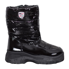 SHELOVET Botas cálidas de invierno negro