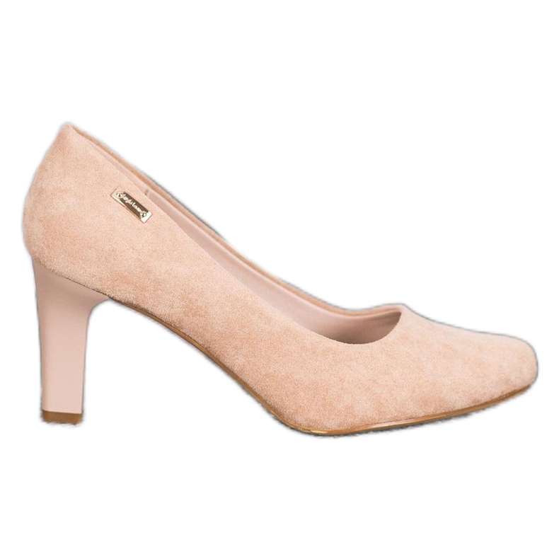 Sergio Leone Tacones altos de gamuza marrón