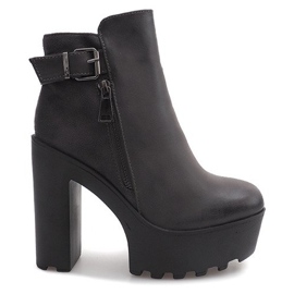 Botas calientes en un poste 979-GA Gris