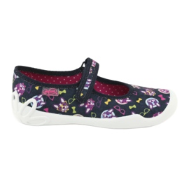Calzado infantil befado 114Y359 azul marino rosado multicolor