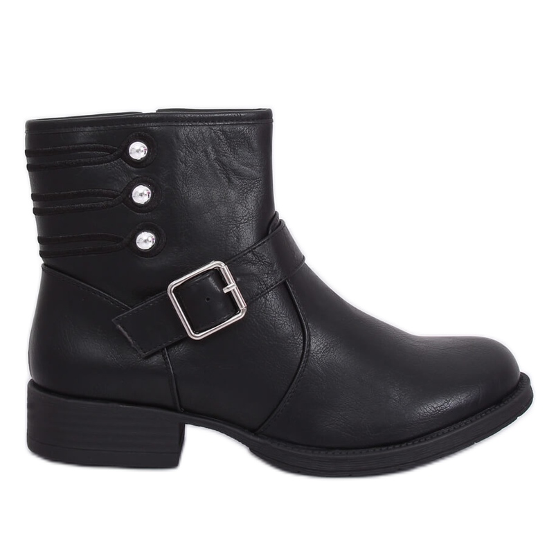 Botas militares negras ZW08 Black negro Botas militares negras ZW08 Black negro