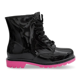 Chanclos Glany Trapery Mdx NEGRO / ROSA