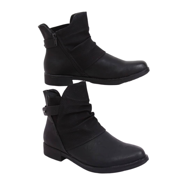 Botas de mujer negras 201728-19 Negras negro