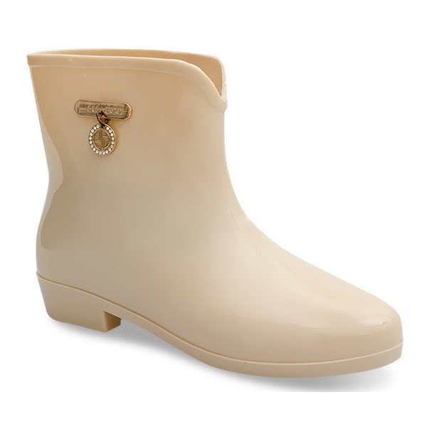 Botas de agua con lazo BL01 Beige