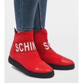 Botas de espuma aislante XY-38 rojas rojo