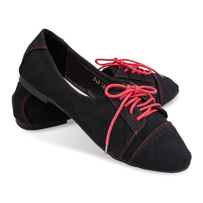 Zapatillas Jazz 3-23 Negro rosado