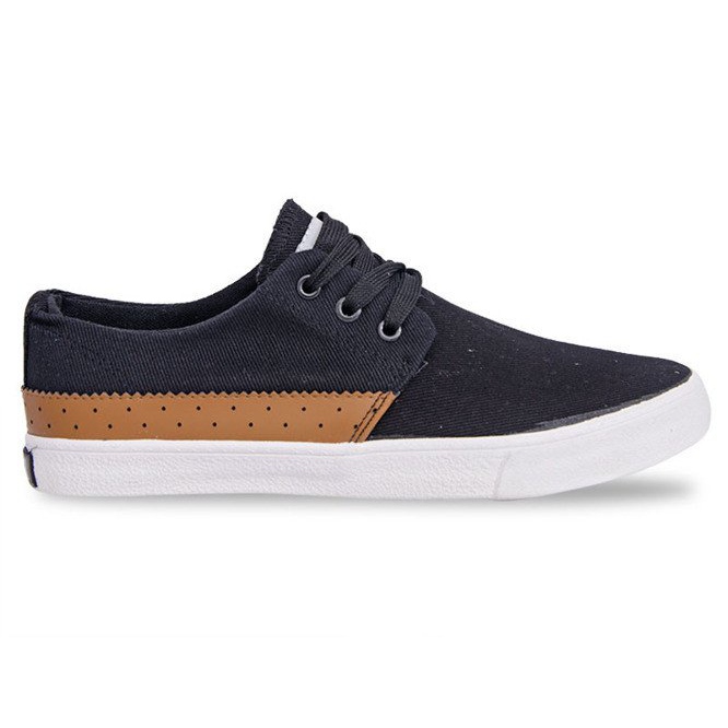 Zapatillas Casual Textil Y010 Negro