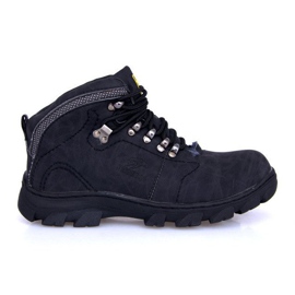 Botas Calientes Trekking Con Piel A58 Negra negro Botas Calientes Trekking Con Piel A58 Negra negro
