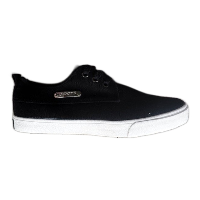 Zapatillas Casual Textil Y011 Negro