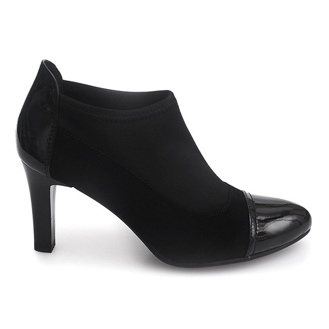Botas elegantes en un poste 8367 Negro